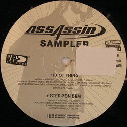 Assassin Assassin Sampler USED VINYL 12INCH PROMO SAMPLER