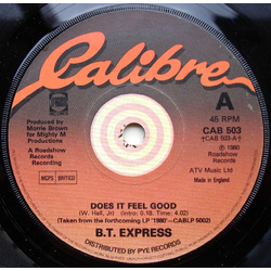 B.T. Express Does It Feel Good / Give Up The Funk (Let's Dance) Vinyl 7" USED