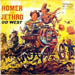 Homer And Jethro Go West Vinyl LP USED