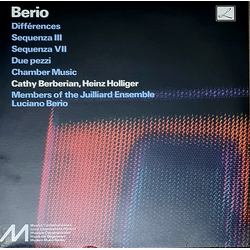 Luciano Berio Différences / Sequenza III & IV / Due Pezzi / Chamber Music Vinyl LP USED