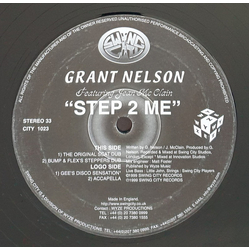 Grant Nelson / Jean McClain Step 2 Me Vinyl 12" USED