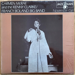 Carmen McRae / Clarke-Boland Big Band November Girl Vinyl LP USED