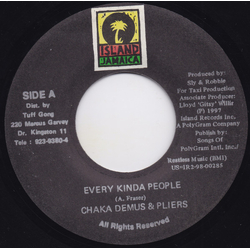Chaka Demus & Pliers Every Kinda People Vinyl 7" USED