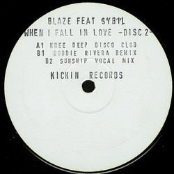 Blaze / Sybil When I Fall In Love (Disc 2) Vinyl 12" USED