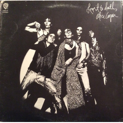 Alice Cooper auto-1 Love It To Death Vinyl LP USED