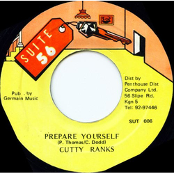 Cutty Ranks Prepare Yourself Vinyl 7" USED