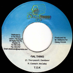 T.O.K. Gal Thing Vinyl 7" USED
