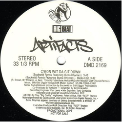 Artifacts C'mon Wit Da Git Down Vinyl 12" USED