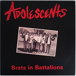 Adolescents Brats In Battalions Vinyl LP USED