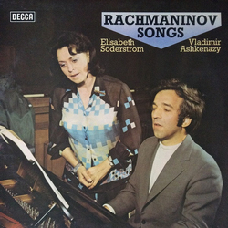 Sergei Rachmaninoff / Elisabeth Söderström / Vladimir Ashkenazy Rachmaninov Songs Vinyl LP USED