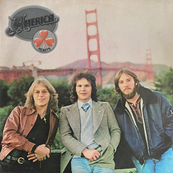 America (2) Hearts Vinyl LP USED