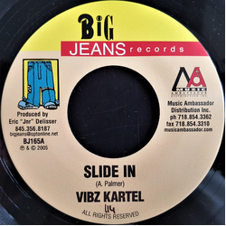 Vybz Kartel Slide In Vinyl 7" USED