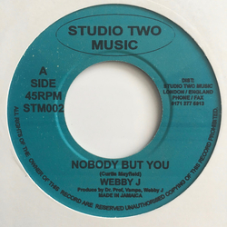 Webby Jay Nobody But You Vinyl 7" USED
