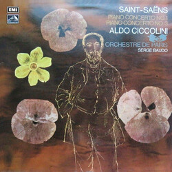 Camille Saint-Saëns / Aldo Ciccolini / Orchestre De Paris / Serge Baudo Piano Concertos 1 & 3 Vinyl LP USED