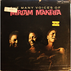 Miriam Makeba The Many Voices Of Miriam Makeba Vinyl LP USED