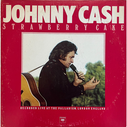 Johnny Cash Strawberry Cake Vinyl LP USED