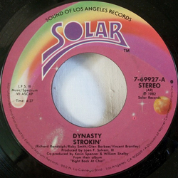 Dynasty Strokin' / A Man In Love Vinyl 7" USED