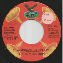 Little Willie John Heartbreak (It's Hurtin' Me) / Flamingo Vinyl 7" USED