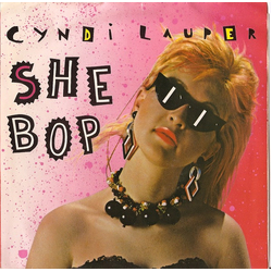 Cyndi Lauper She Bop Vinyl 7" USED