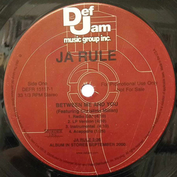Ja Rule Between Me And You Vinyl 12" USED