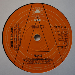 Colin Blunstone Planes Vinyl 7" USED