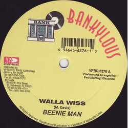 Beenie Man / King David (3) Walla Wiss / Explode USED VINYL 12INCH 45 RPM