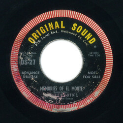 The Penguins / Cleve Duncan Memories Of El Monte USED VINYL 7INCH 45 RPM ADVANCE PROMO