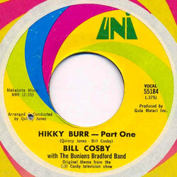 Bill Cosby / The Bunions Bradford Funeral Marching Band Hikky Burr Vinyl 7" USED
