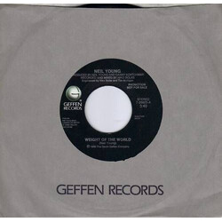 Neil Young Weight Of The World USED VINYL 7INCH SINGLE PROMO STYRENE