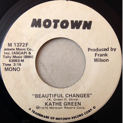 Kathe Green Beautiful Changes Vinyl 7" USED