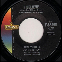 Timi Yuro / Johnnie Ray I Believe USED VINYL 7INCH 45 RPM