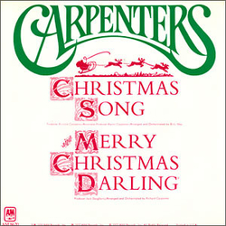 Carpenters Christmas Song Vinyl 7" USED
