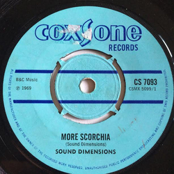 Sound Dimension / Lennie Hibbert More Scorchia / Village Soul Vinyl 7" USED