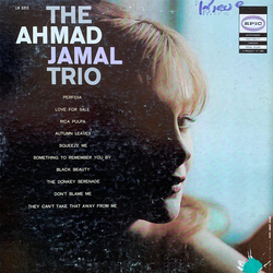 Ahmad Jamal Trio The Ahmad Jamal Trio Vinyl LP USED