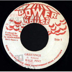 Half Pint (3) Greetings Vinyl 7" USED