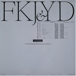 FKJ (French Kiwi Juice) / Yussef Dayes Live From The Greenhouse Vinyl LP USED