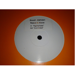 Rascal & Klone Night Phase / Convicted Vinyl 12" USED