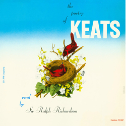 John Keats / Ralph Richardson (2) The Poetry Of Keats Vinyl LP USED