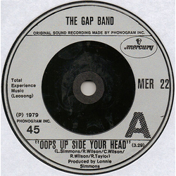 The Gap Band Oops Up Side Your Head Vinyl 7" USED