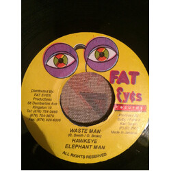 Hawkeye (4) / Elephant Man Waste Man USED VINYL 7INCH 45 RPM
