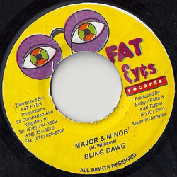 Bling Dawg Major & Minor USED VINYL 7INCH 45 RPM