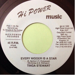 Tinga Stewart Every Nigger Is A Star USED VINYL 7INCH 45 RPM