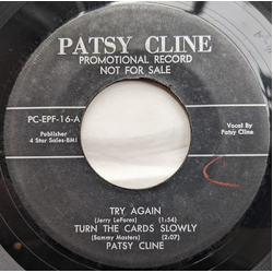 Patsy Cline Try Again Vinyl 7" USED