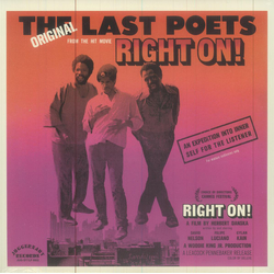The Last Poets Right On! (Original Soundtrack) Vinyl LP USED