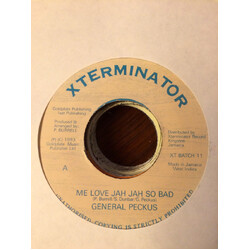 General Pecos Me Love Jah Jah So Bad USED VINYL 7INCH 45 RPM