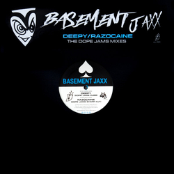 Basement Jaxx Deepy / Razocaine (The Dope Jams Mixes) Vinyl 12" USED