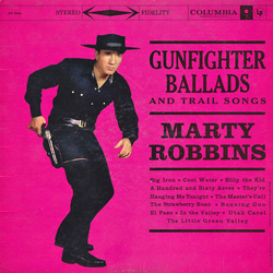 Marty Robbins Gunfighter Ballads And Trail Songs Vinyl LP USED