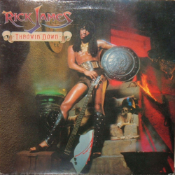 Rick James Throwin' Down Vinyl LP USED