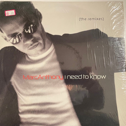 Marc Anthony I Need To Know (The Remixes) Vinyl 12" USED