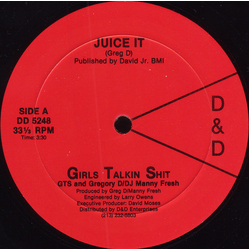 Girls Talkin Shit Juice It Vinyl 12" USED